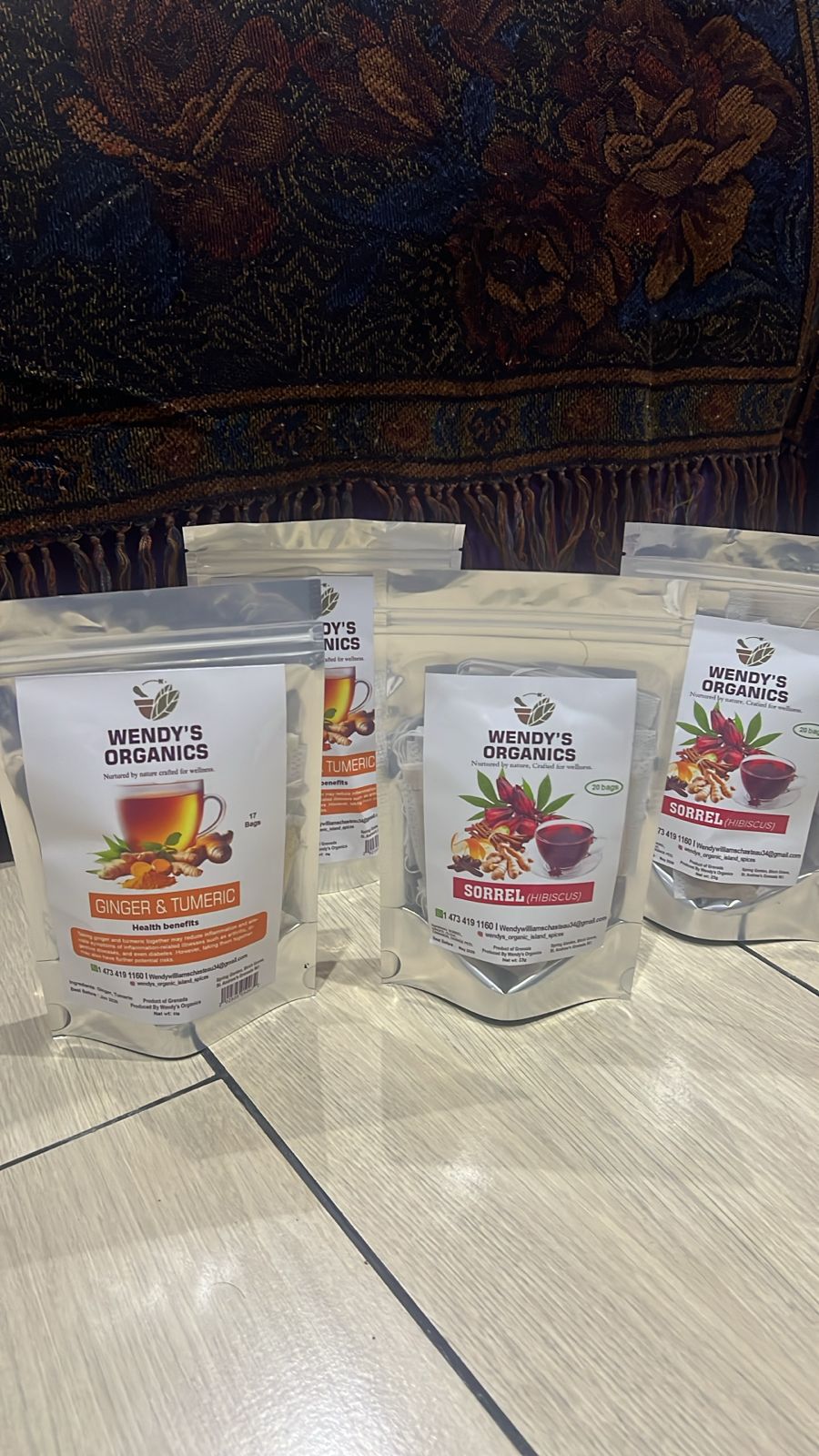 Wendy’s Organics tea selection photo 2